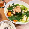 家庭料理がいちばん！'s cooksnap of when they made キャベツナ温野菜サラダ.