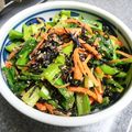 卯月のうさぎ２０１４'s cooksnap of when they made 鉄分たっぷり♪小松菜とひじきの胡麻あえ.