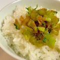 ちぃかま☆'s cooksnap of when they made 捨てないで！大根の茎や葉でご飯のお供.