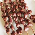 Nöööla♡'s cooksnap of when they made 簡単に砂肝の焼き鳥♪.