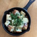 ankoco's cooksnap of when they made ✿スキレットで厚揚げキノコチーズ焼き✿.