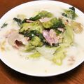 低カロ探検隊's cooksnap of when they made 材料３つ☆レタスの簡単クリーム煮.