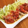 低カロ探検隊's cooksnap of when they made 大葉もやしの豚巻き　ニンニクレンジ蒸し　.