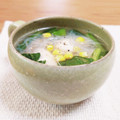 Yukiまむ's cooksnap of when they made 小松菜とささみの中華スープ.