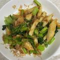 ゆこひな's cooksnap of when they made 小松菜と笹かま炒め.