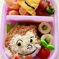 サイチョン's cooksnap of when they made キャラ弁✿おさるのジョージ.