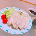 Rina☻'s cooksnap of when they made 簡単＊シンガポールチキンライス.
