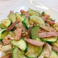 オウジリリノエ's cooksnap of when they made ズッキーニ＆ベーコンのペペロンチーノ風.
