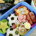 kuruko1506's cooksnap of when they made 【簡単】キャラ弁 おかず 花ハム③.