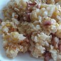 まみちぃ７'s cooksnap of when they made いかの塩辛チャーハン.