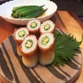 クック5E2Q86☆'s cooksnap of when they made アレンジ自在！オクラの麺つゆ漬け.