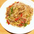 ひとか's cooksnap of when they made エスニック☆牛挽肉と春雨のナンプラー炒め.
