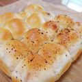 10りい's cooksnap of when they made バター5gとスキムミルクを使ったパン生地.