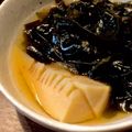 ばたみそーぱん☆'s cooksnap of when they made シンプルが一番！筍とワカメの出汁煮.