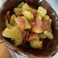 _m_a_n_a_'s cooksnap of when they made カリフラワーとベーコンのカレー炒め.