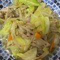 まん！'s cooksnap of when they made キャベツともやしの八宝菜.