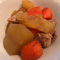クックIB82OG☆'s cooksnap of when they made 鶏むね肉と根菜＆カボチャのあまから煮.