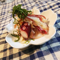 〜みみ〜's cooksnap of when they made あと１品❢タコと茗荷の酢の物(*^^๓).