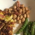 クックZ8J4H4☆'s cooksnap of when they made レンジで大豆ベーコン煮.