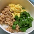 ♩キティ♩'s cooksnap of when they made ☆レンジで鶏そぼろ☆.