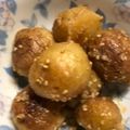pasoken's cooksnap of when they made ☆ほっこりと～揚げ新ジャガごま味噌バター.