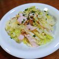 りょうりっこ☆'s cooksnap of when they made パストラミビーフとキャベツのレモン和え.