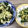 みりん調味料's cooksnap of when they made わかめとキャベツのナムル風サラダ.