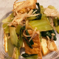 いぬわんわんわん's cooksnap of when they made ホッとする和☆厚揚げ＆ちんげん菜の煮物♪.