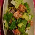 クックNH3XJD☆'s cooksnap of when they made サーモンとアボカドの雑穀米サラダ.