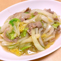 ステルトミチル's cooksnap of when they made 簡単10分！材料2つ♪豚肉と白菜の炒め煮.
