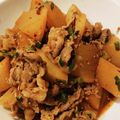 ピヨあき's cooksnap of when they made 韓国風ピリ辛大根と牛肉の煮物.
