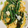 KUUUUUUMIN's cooksnap of when they made いんげんの卵とじ.