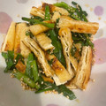 Maaooo's cooksnap of when they made 油揚げとニラの胡麻和え.