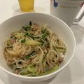 料理始めたてのりんか's cooksnap of when they made ニラと豚ひき肉の春雨炒め.