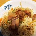 ももdmw's cooksnap of when they made 豚肉とナムルの冷やしうどん.