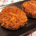 okobuta's cooksnap of when they made メンチより旨い豆腐メンチ.