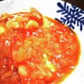 kiiyno's cooksnap of when they made 鶏むね肉とフレッシュトマト煮.