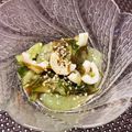 ☆あいちゃん's cooksnap of when they made うちのもずく酢６✿刺身こんにゃく入り.