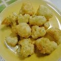 enr's cooksnap of when they made カリフラワーの天ぷら★神戸学校給食.