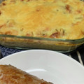 akizoo's cooksnap of when they made 大根とソーセージの白和えグラタン.