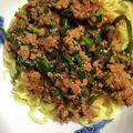 のんけんな's cooksnap of when they made ジャージャー麺.