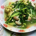 めみたん☆'s cooksnap of when they made 副菜：ビタミン菜としめじの中華風煮浸し.