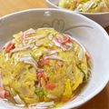 ありみりん♡'s cooksnap of when they made 簡単♪ツナ玉子とカニカマ餡掛け.
