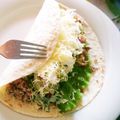 SIVKO's cooksnap of when they made トルティーヤと豆ペーストでメキシカン.