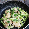えみりんたん's cooksnap of when they made たらと小松菜のオイスターマヨネーズ炒め.