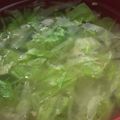 あゆたっくん's cooksnap of when they made レタスとしょうがの味噌汁.