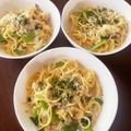 NGOROX's cooksnap of when they made 何度も食べたいクリームスープスパ！.