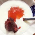 ふたごママちゃん's cooksnap of when they made 小豆とジャムのヨーグルト.