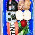 ☆☆chai☆☆'s cooksnap of when they made キャラ弁。マインクラフト弁当！.