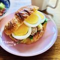 ねっちゃんっ's cooksnap of when they made アボガドトマト大葉のロールパンサンド.